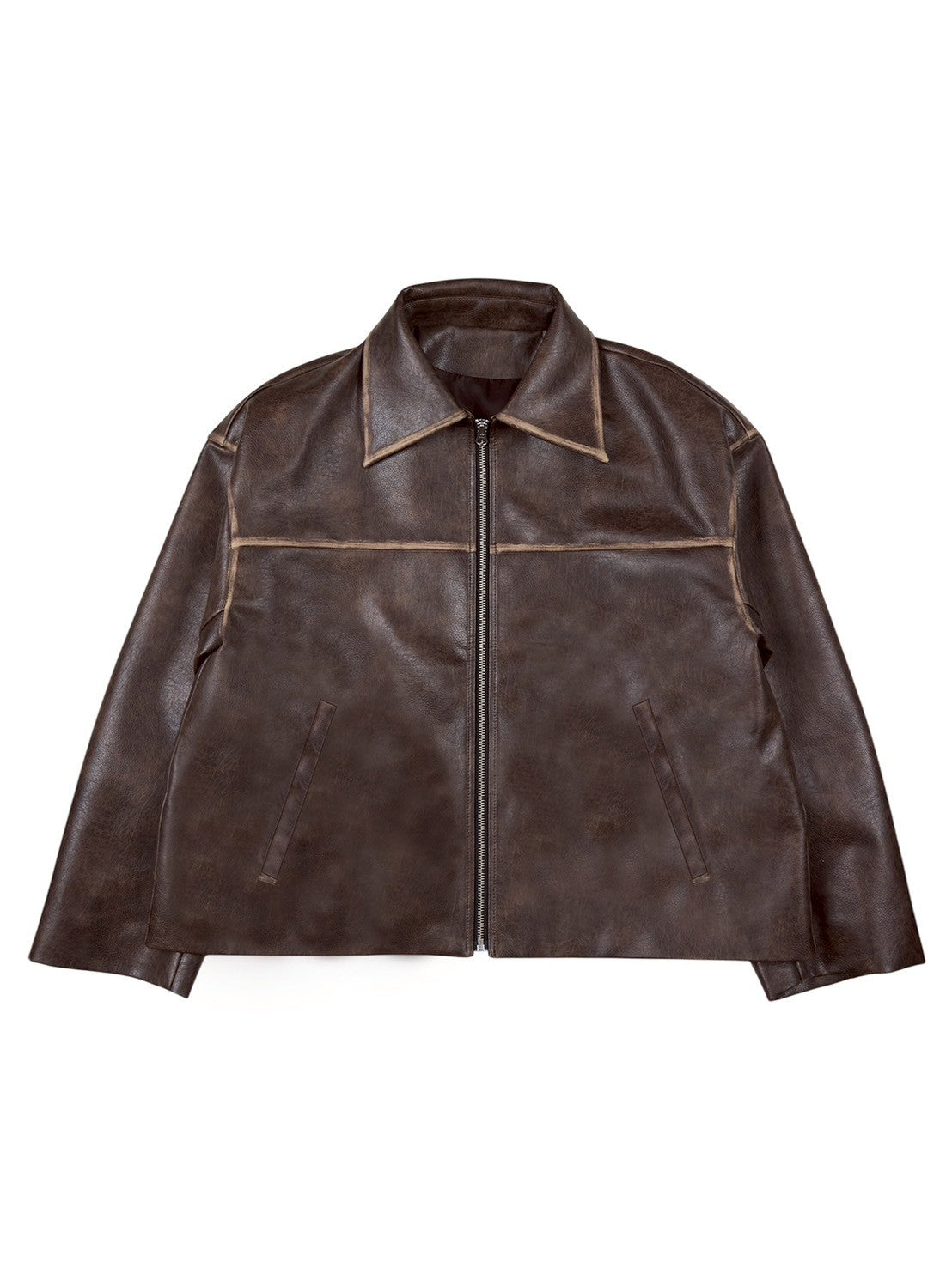 FADE LEATHER JACKET